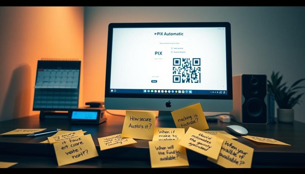 dúvidas sobre pix automático