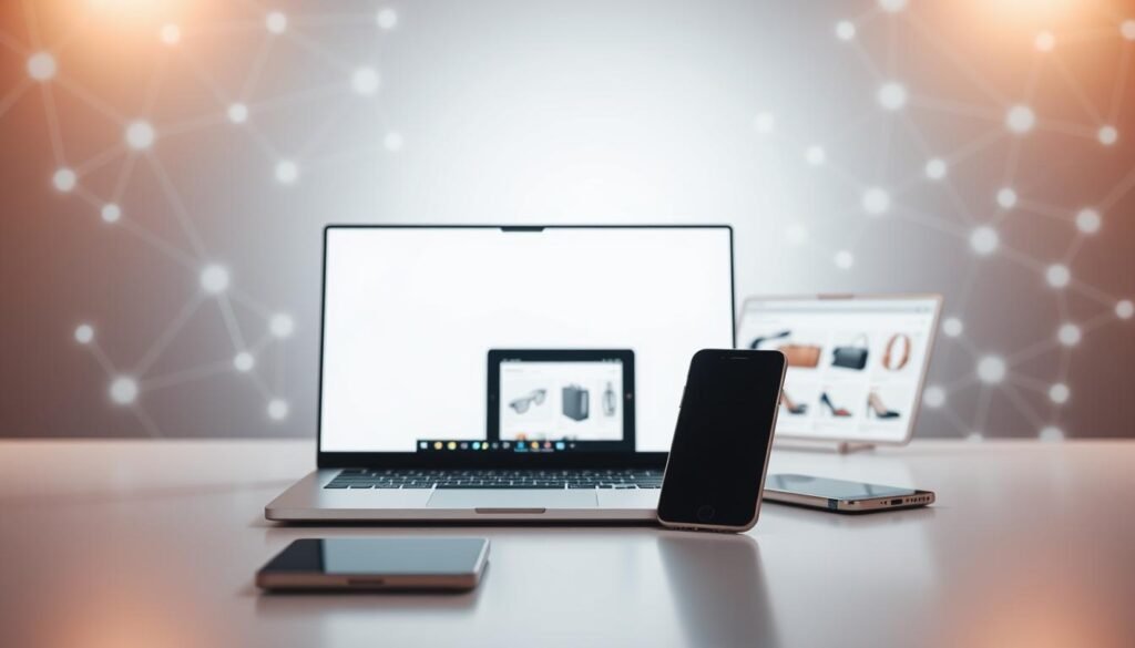 estrutura de vendas online