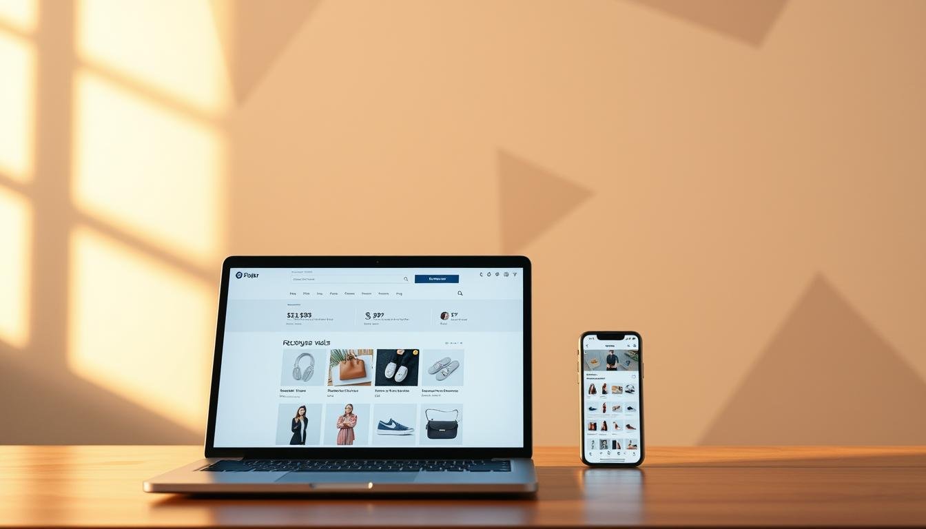 estrutura de vendas online