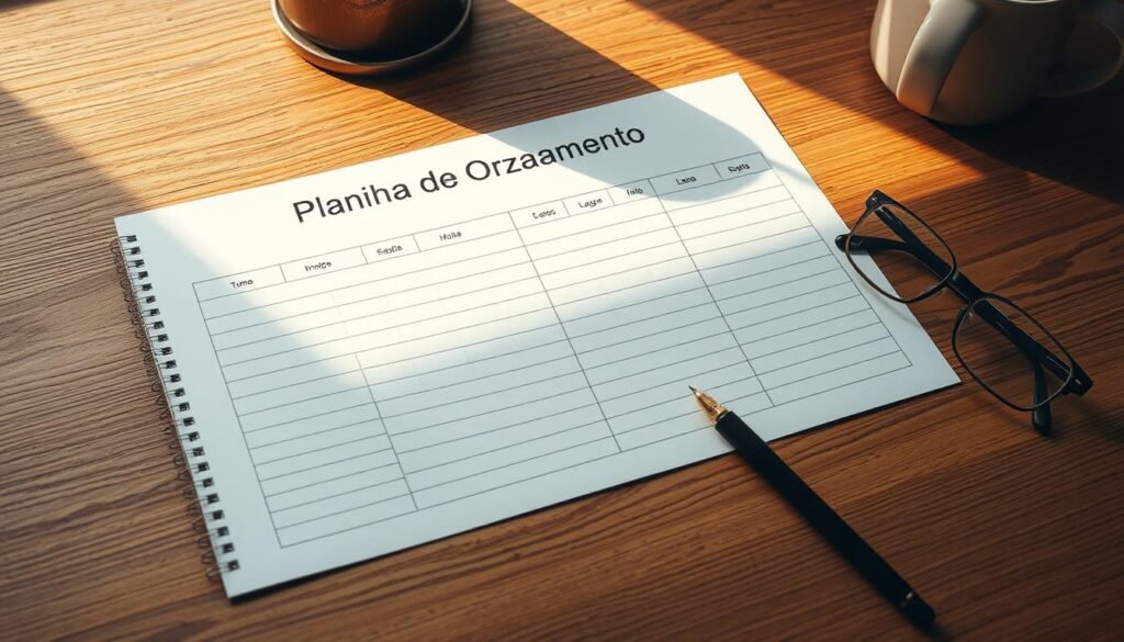 Planilha de Orçamento