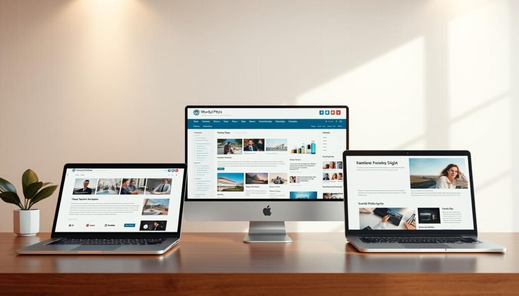 WordPress para gerenciamento de conteúdo