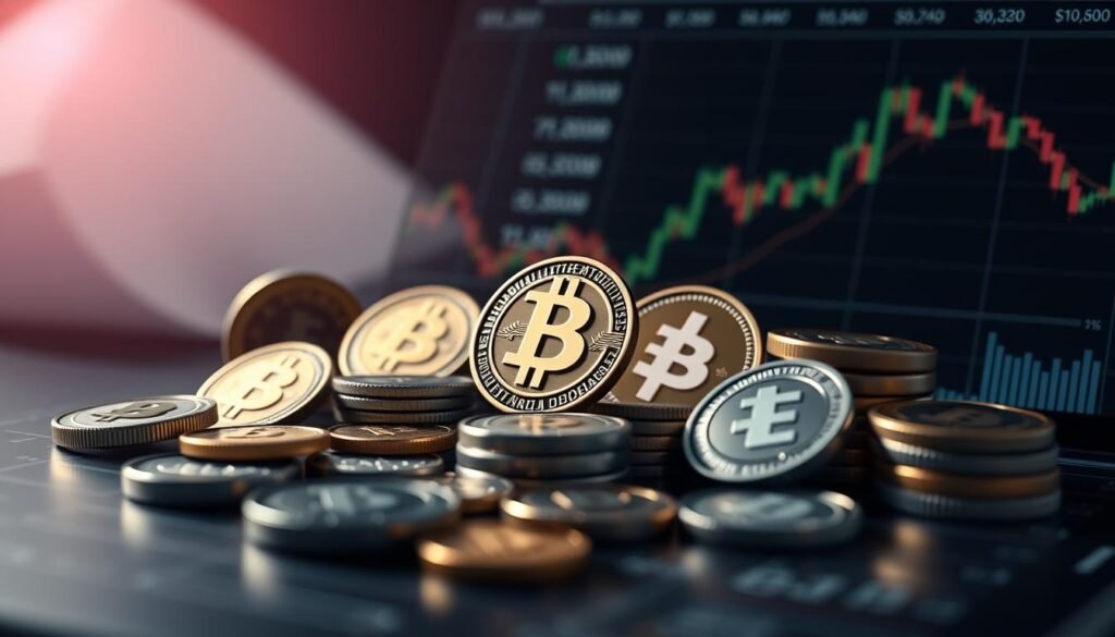 criptomoedas diversificação