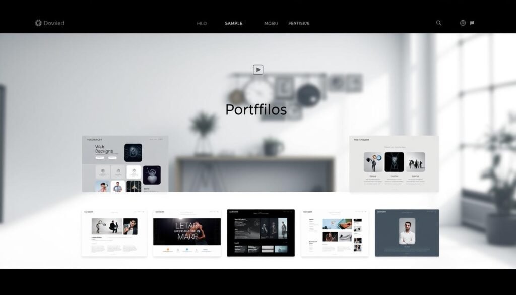 design de portfólio digital