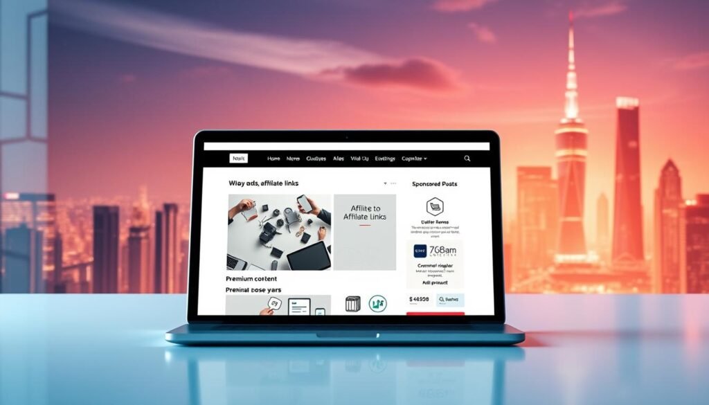 monetização de blogs