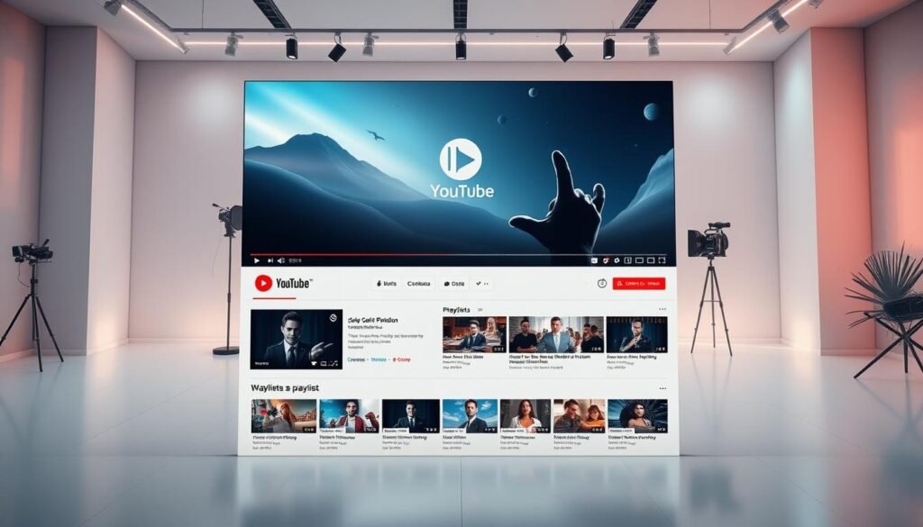 personalização do canal YouTube