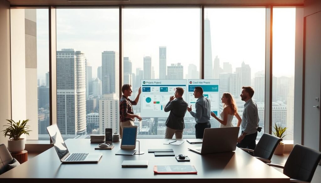 Benefícios software gestão projetos