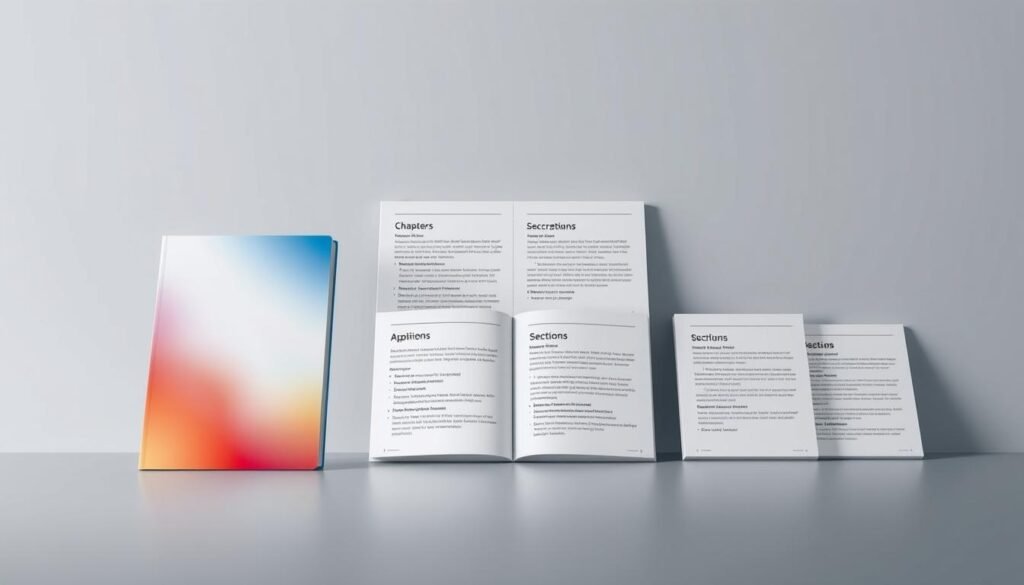 Estruturação e organização de conteúdo para ebooks