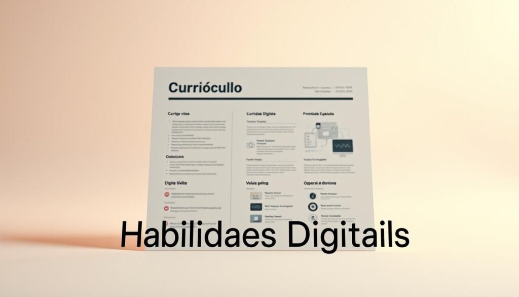 currículo habilidades digitais