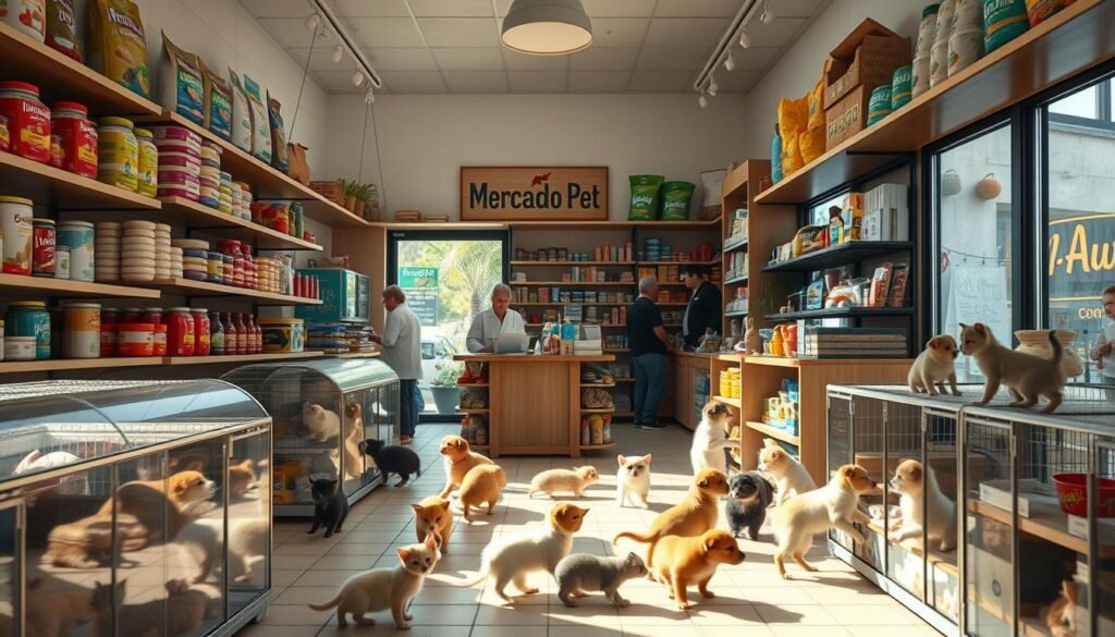 mercado pet produtos animais estimação