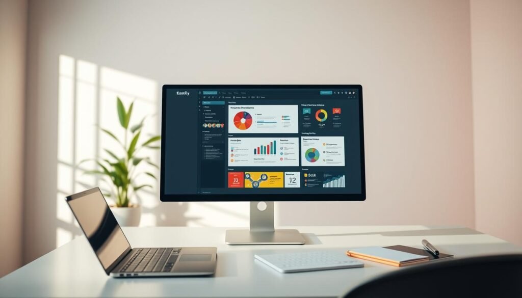 Easel.ly interface simples