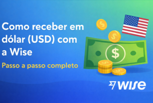 Como receber em dólar com a Wise